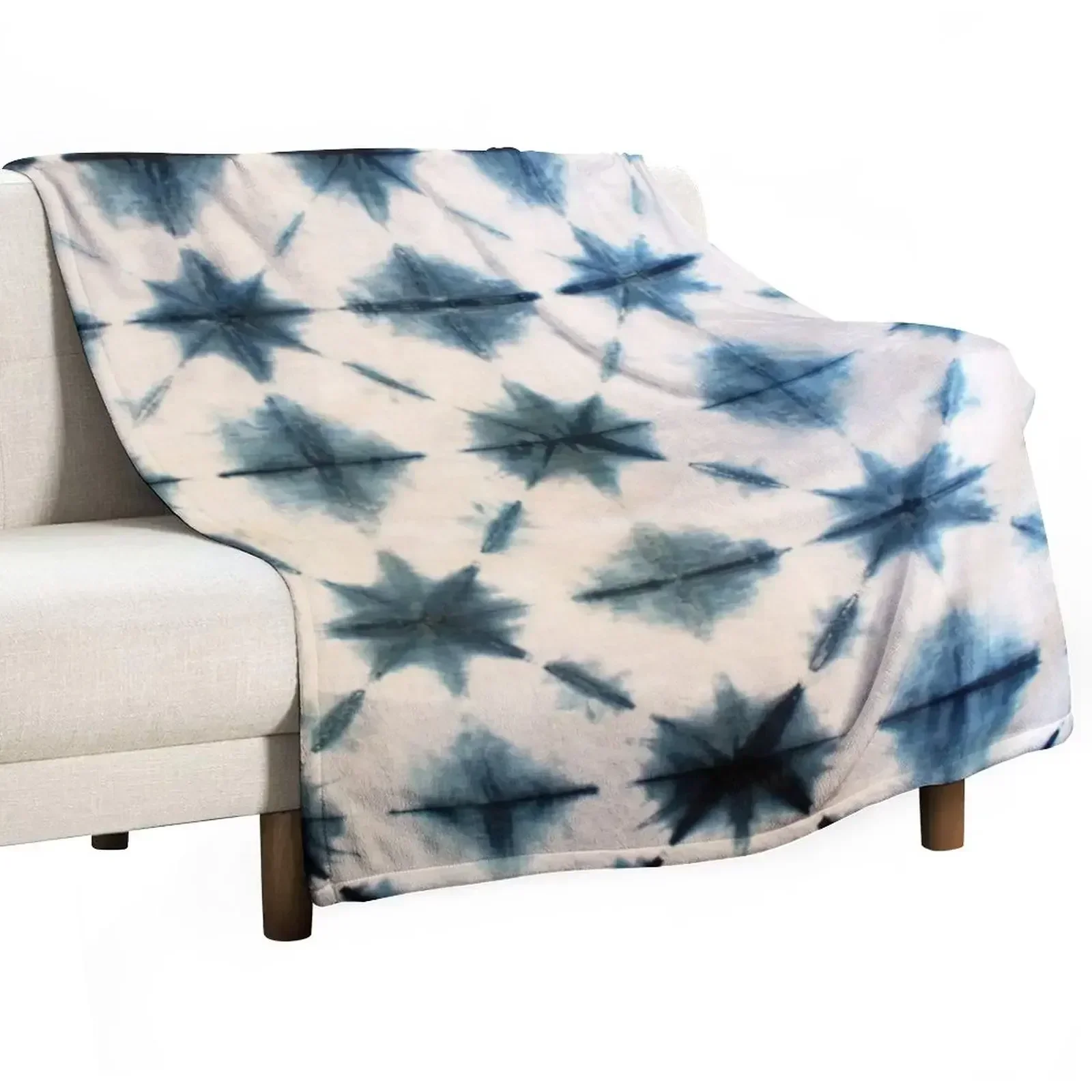 Shibori Tie Dye, Indigo Throw  - Shibori Tie Dye avis et prix