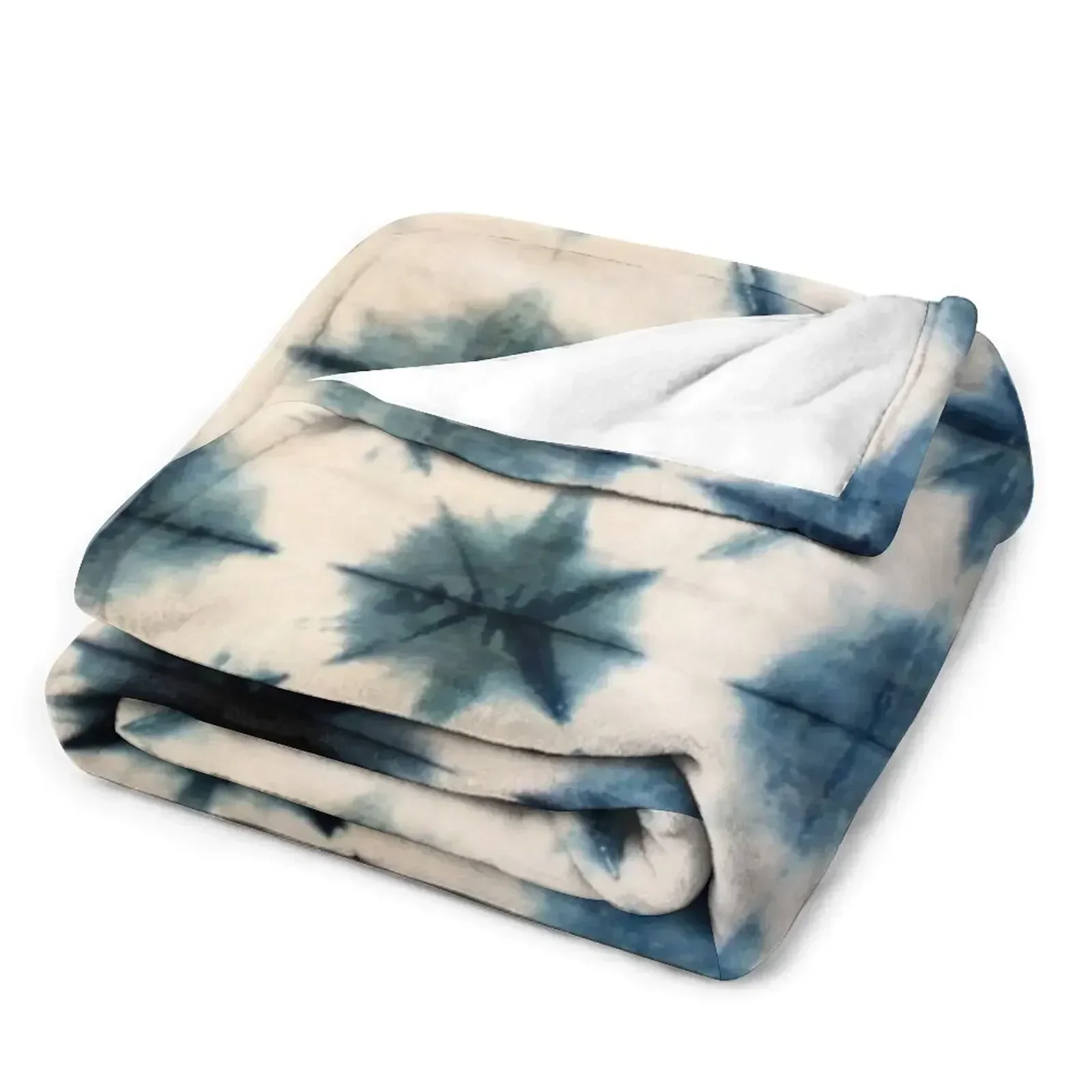 Shibori Tie Dye, Indigo Throw  - Shibori Tie Dye avis et prix