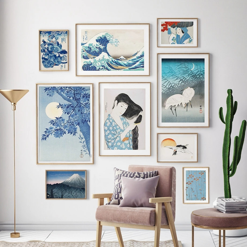 Vintage Hokusai Waves Mount Fu - Japanese Women Lifestyle avis et prix
