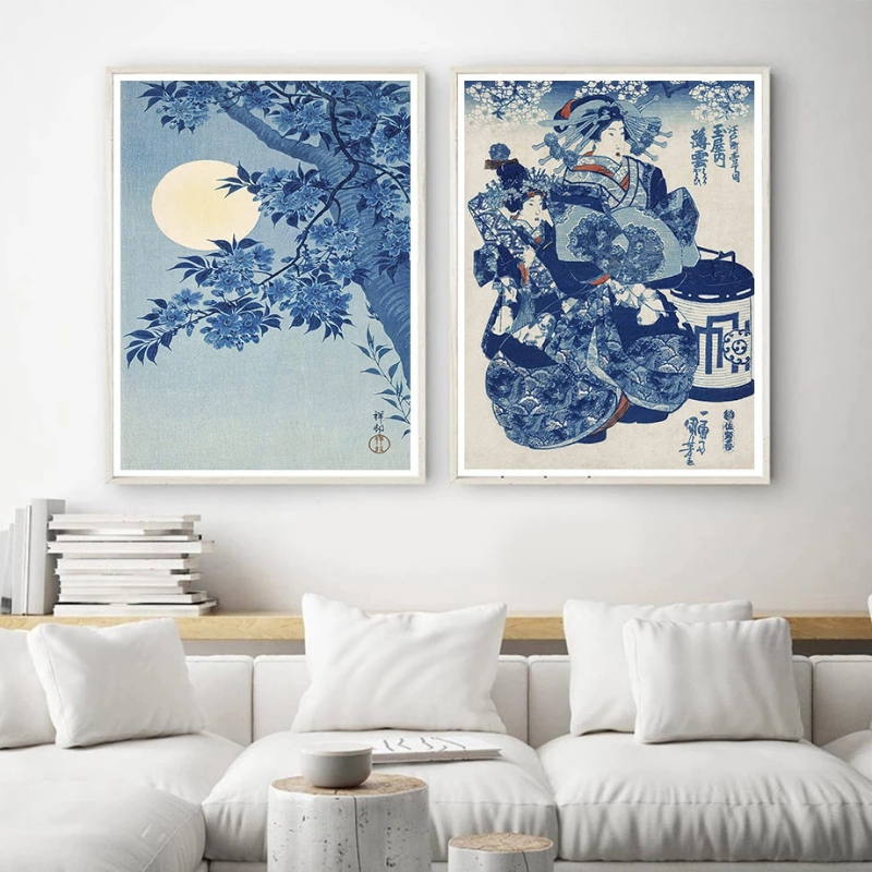 Vintage Hokusai Waves Mount Fu - Japanese Women Lifestyle avis et prix