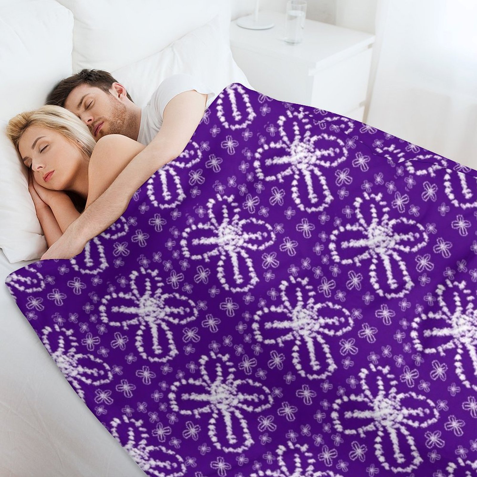 Modern Indigo Tie Dye Floral S - Shibori Tie Dye avis et prix