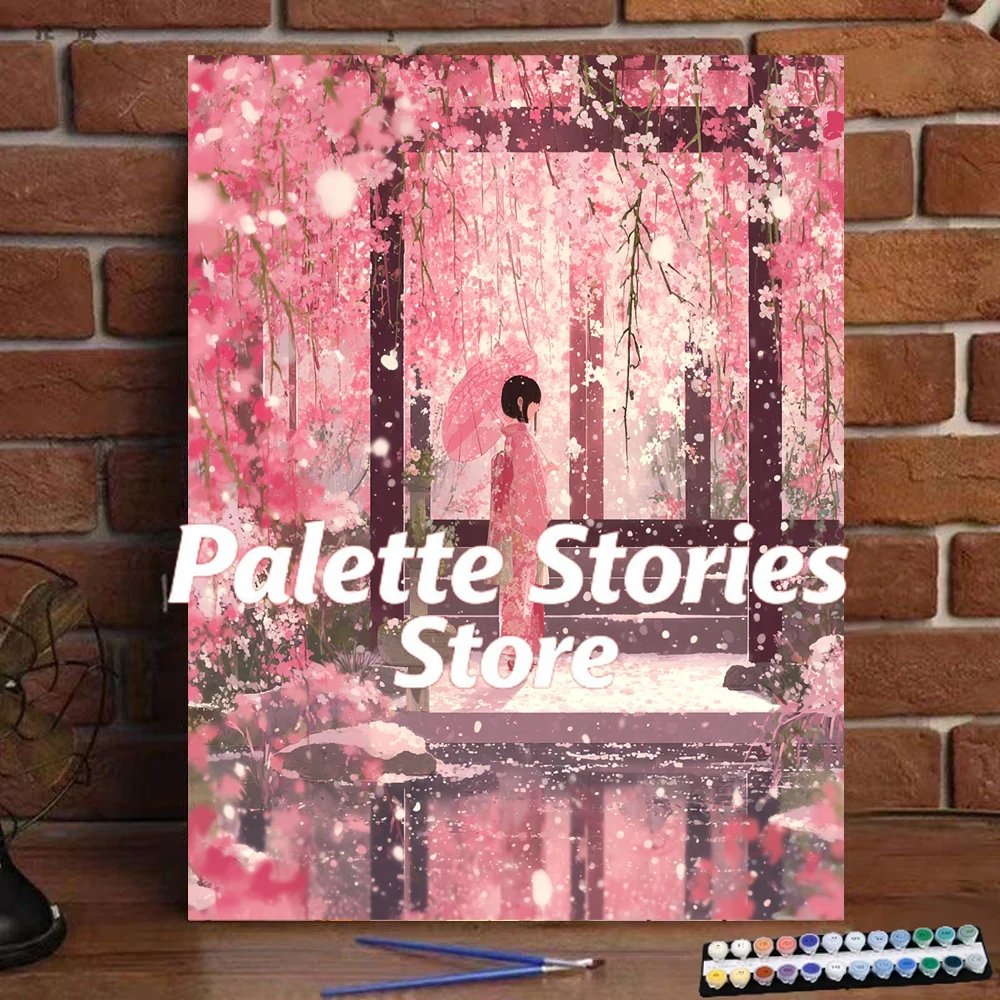 1PCS frameless Painting by Num - Japanese Lifestyle Gifts avis et prix