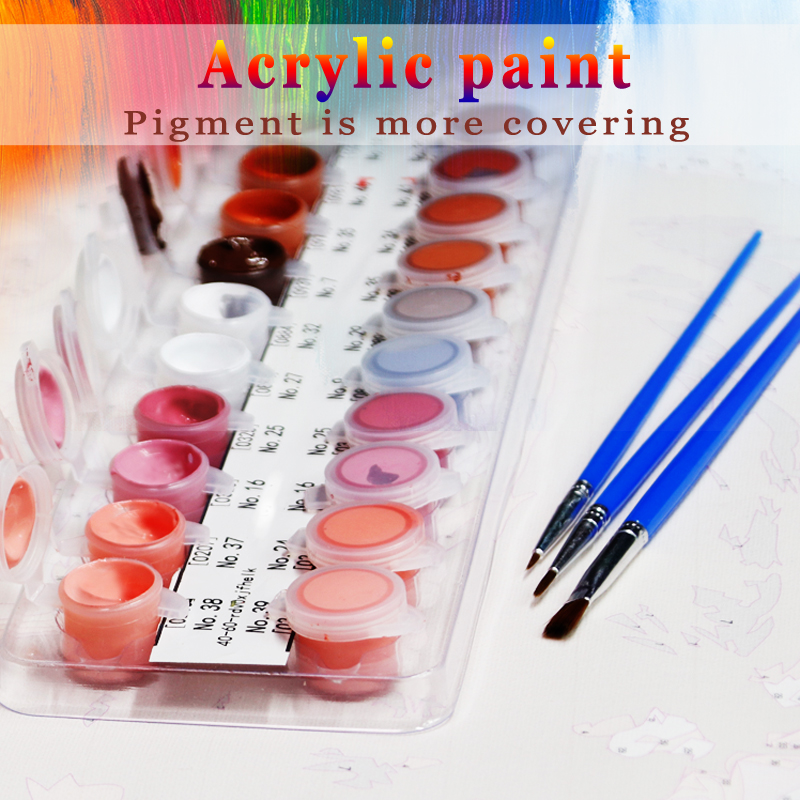 1PCS frameless Painting by Num - Japanese Lifestyle Gifts avis et prix