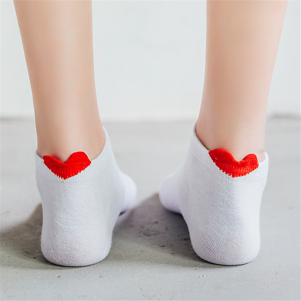 1 Pair Cute Girls' 3D Heart He - Japanese Women Lifestyle avis et prix