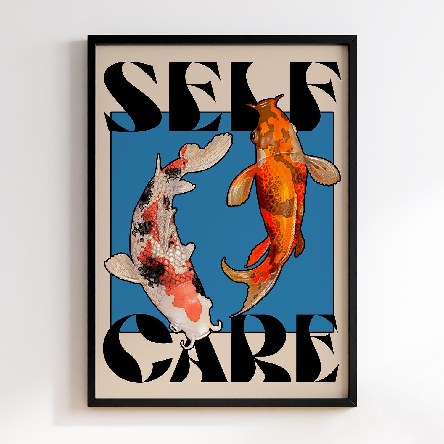 Japanese Red Koi Fish Canvas P - Japanese Lifestyle Gifts avis et prix