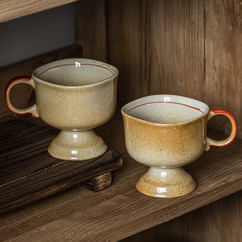 Retro Style Ceramic Cups Coffe - Japanese Daily Lifestyle avis et prix