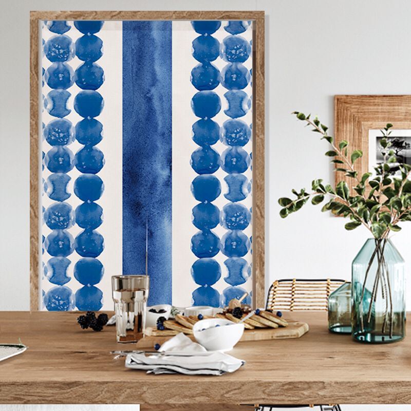 Indigo Japanese Door Curtain S - Shibori Tie Dye avis et prix